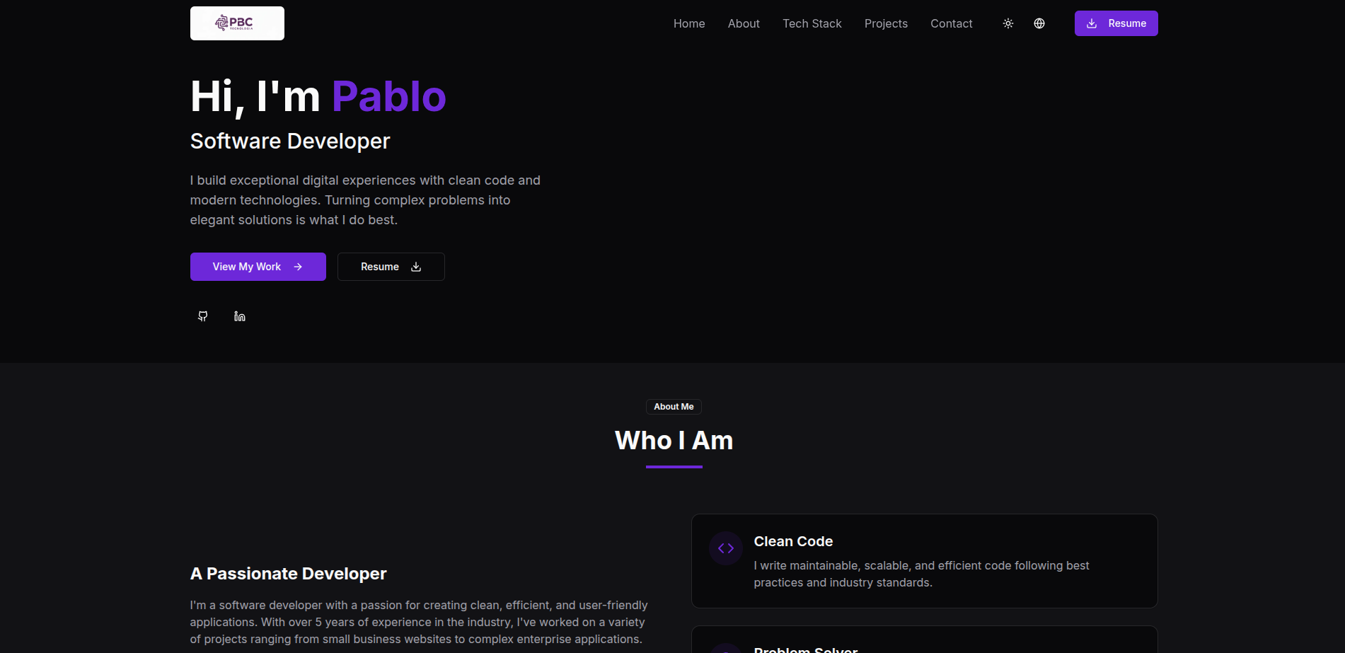 Personal Portfolio